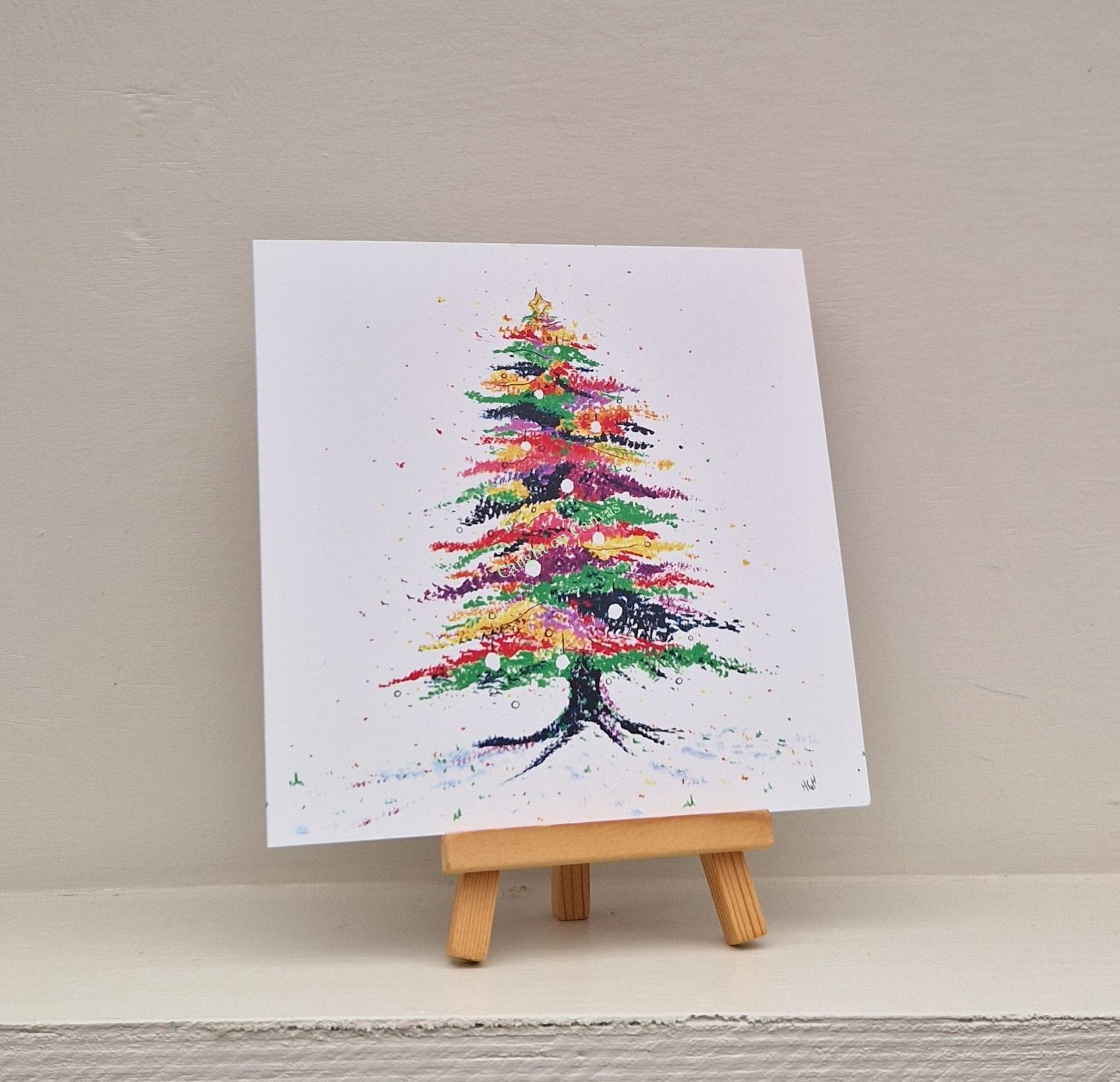 Abstract Christmas Tree