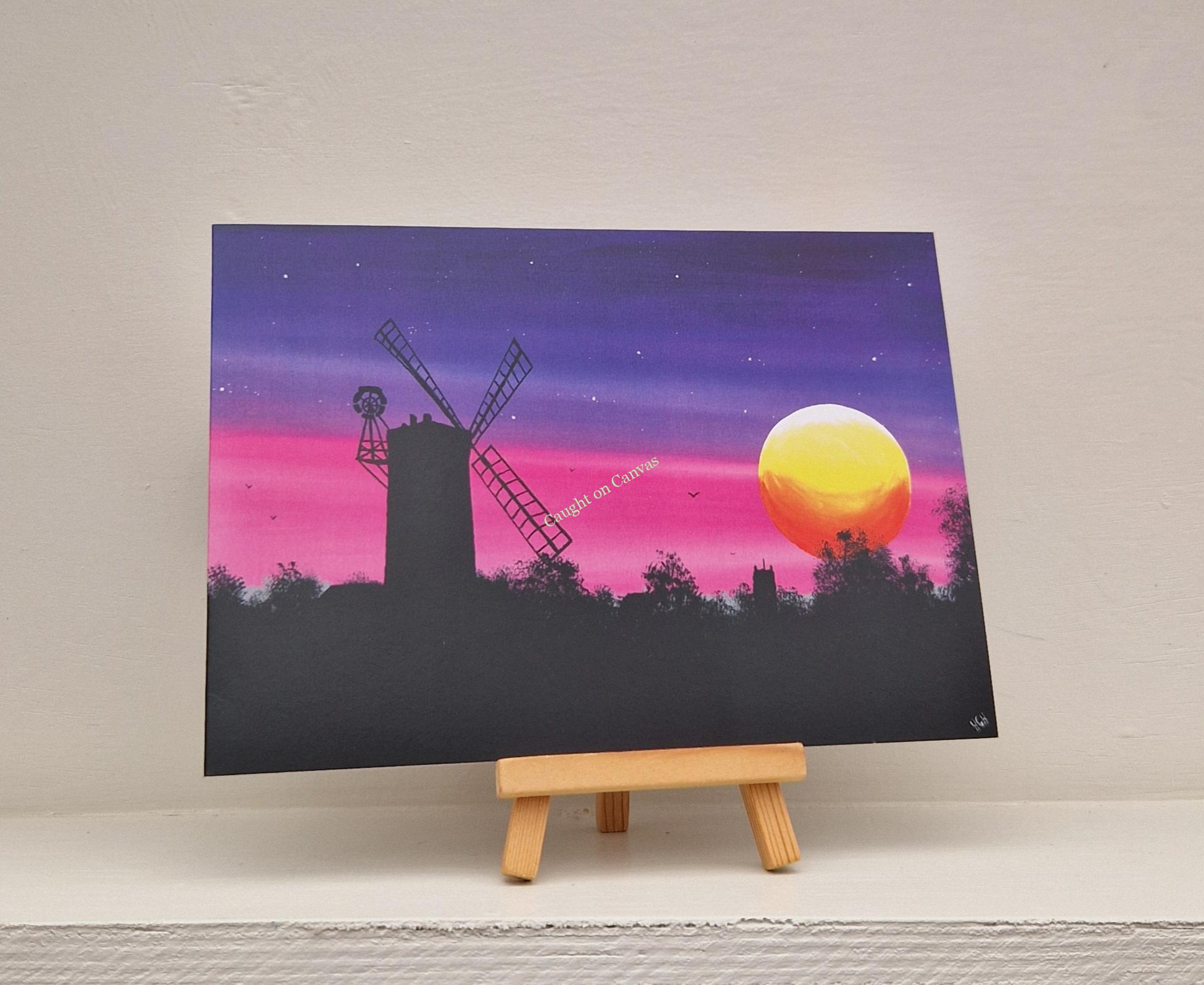 Windmill Sunset 3 - Image 2