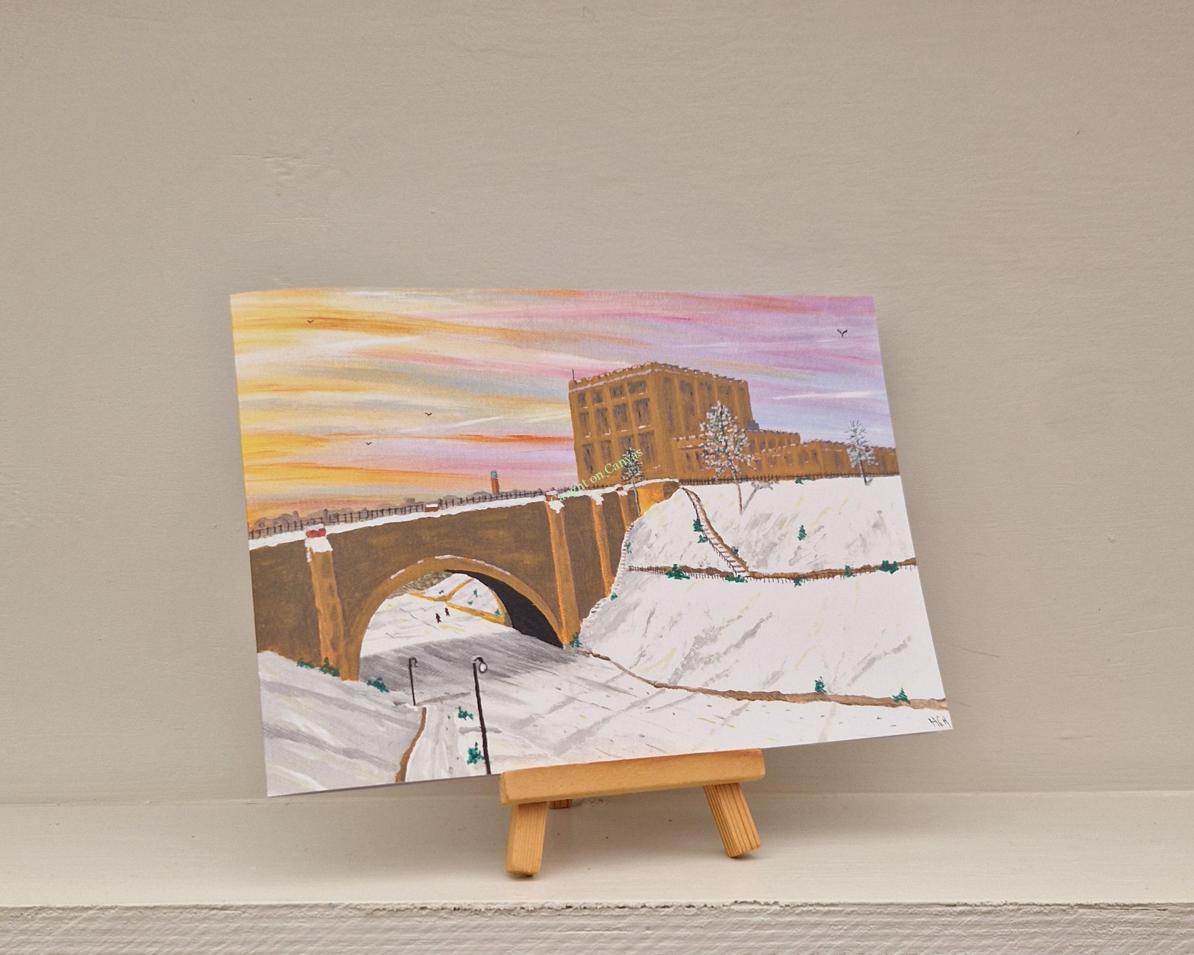 A walk in city snow. - Image 3